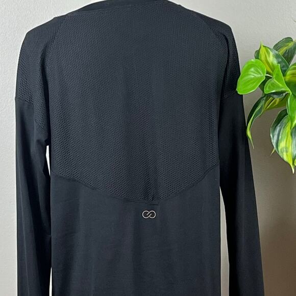 Calia by Carrie Underwood Black Long Sleeve Fitness Top Large - Picture 4 of 8